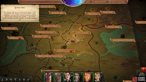 pathfinder kingmaker lonely mill.